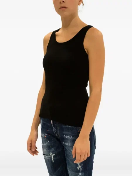 Top La Rose negru