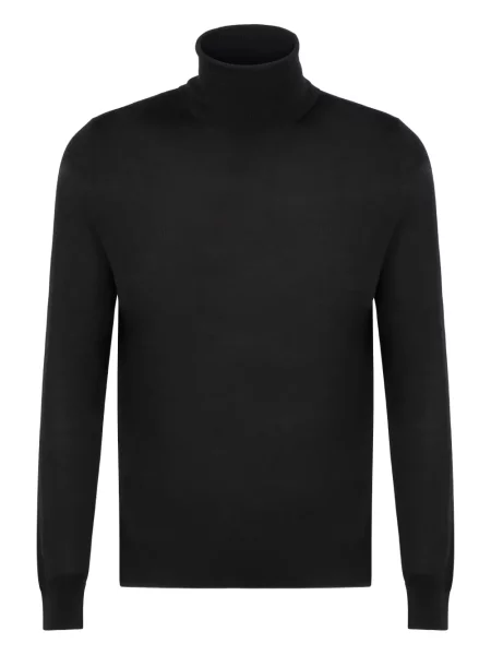 Pulover Kiton de lână negru