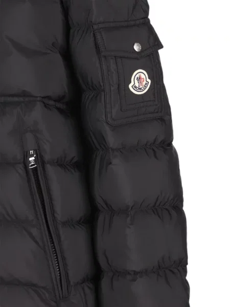 Futro dziecięce Moncler Enfant czarne