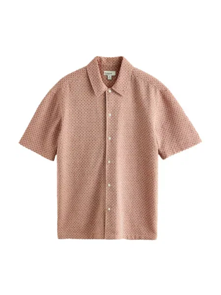 Next Cămașă castaniu / ruginiu maro