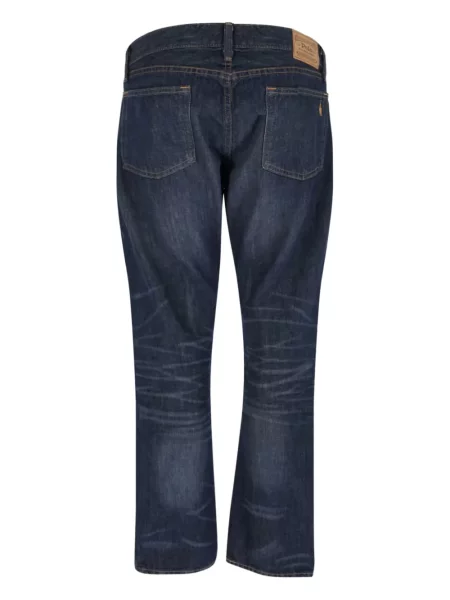 Blugi Polo Ralph Lauren cu broderie albastru