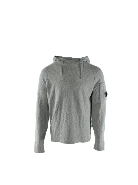 Bluza z kapturem C.p. Company z kapturem szara