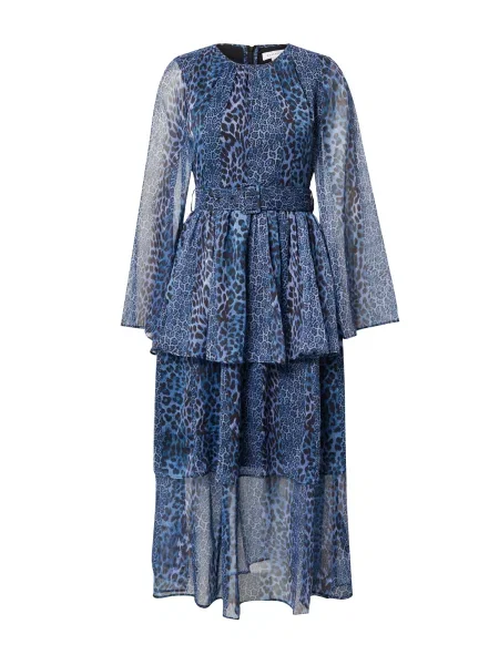Warehouse Rochie albastru / bleumarin negru