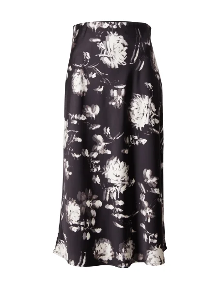 Fusta maxi Gap din satin alb