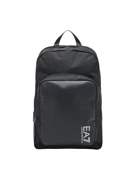 Emporio Armani plecak duży gładki czarny