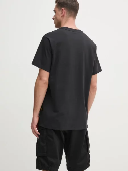 Tričko G-Star Raw s potiskem černá