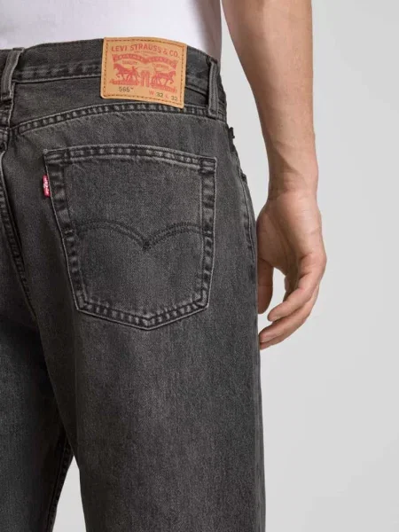 Jeansy o kroju loose straight fit z wpuszczanymi Levi's