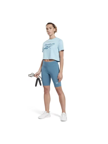 Pantaloni scurți de sport Reebok albastru