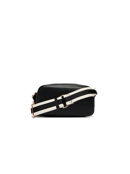 TOMMY HILFIGER Taška cez rameno ESSENTIAL' čierna