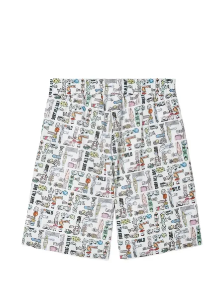 Szorty dziecięce Fendi białe