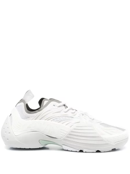 Sneakerși Lanvin din dantelă alb