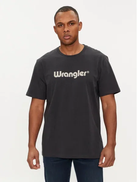 WRANGLER Tricou negru alb