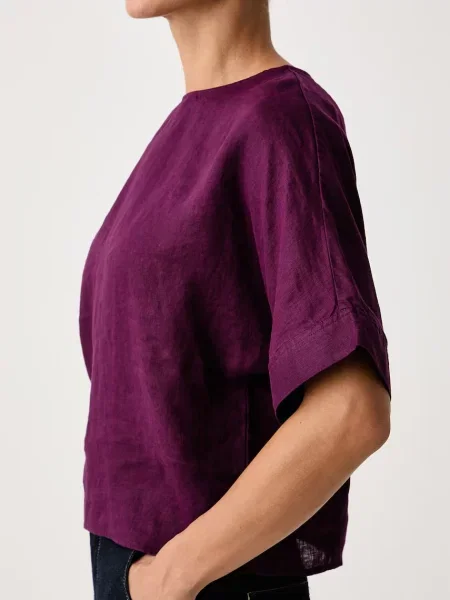 United Colors of Benetton блузка лляна