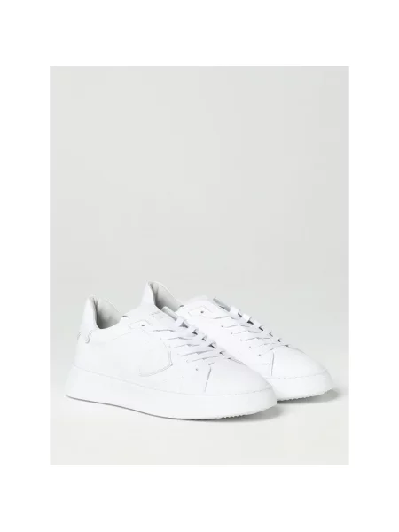 Sneakersy Philippe Model skórzane białe