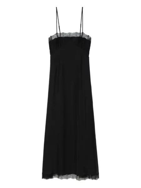 Rochie midi Zadig&voltaire din dantelă până la genunchi de costum negru