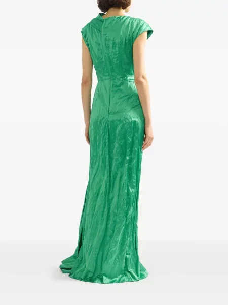 Rochie maxi Erdem verde