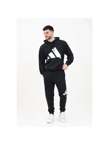 Adidas Spodnie Mężczyzna L Sportowe Essentials Big Logo Spodnie czarny