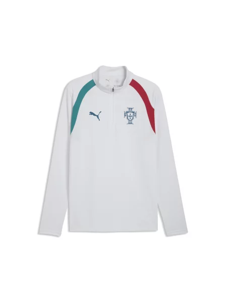 PUMA bluza treningowa z zamkiem Portugalia Akcesoria S szary