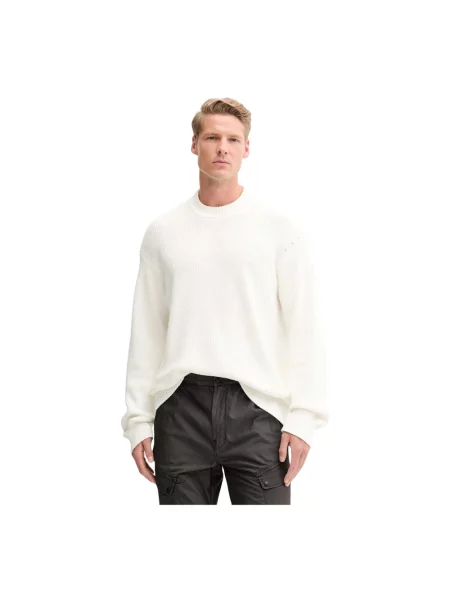 Sweter Napapijri biały