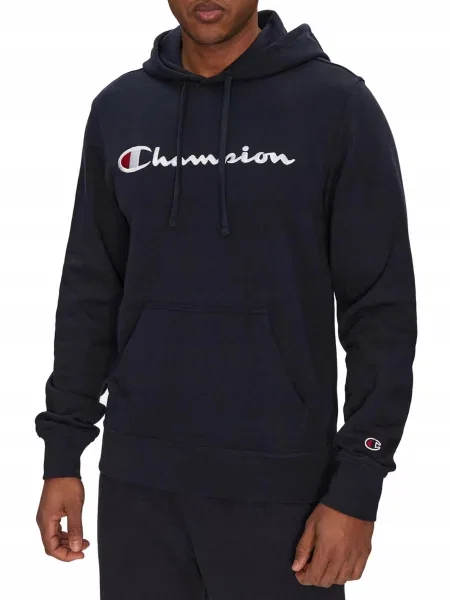 Bluza Champion Hooded Sweatshirt niebieska