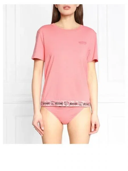 Moschino Underwear Tricou roz