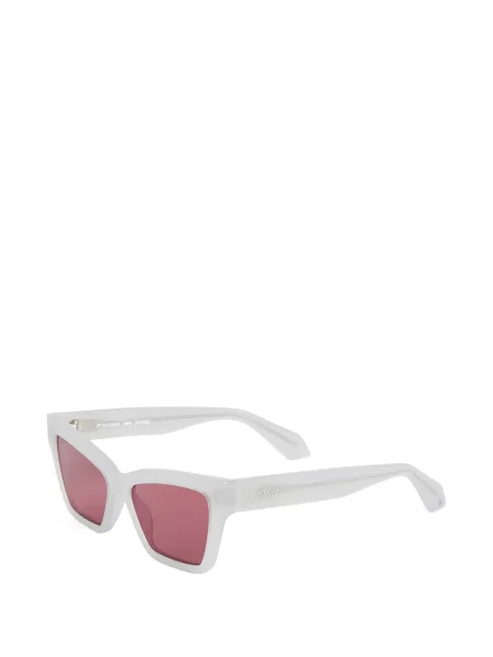 Ochelari de soare Off-white Eyewear cu imprimeu geometric alb