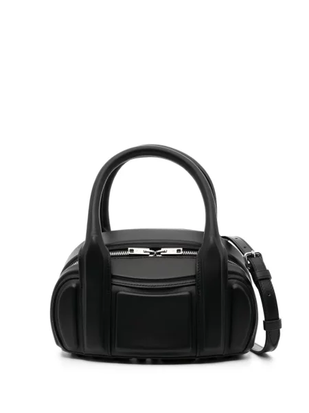 Geanta de piele Alexander Wang din piele negru