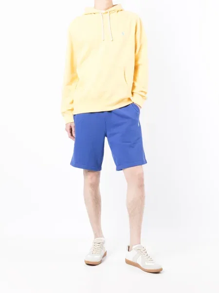 Košulja Polo Ralph Lauren s ovratnikom s gumbima od flisa žuta