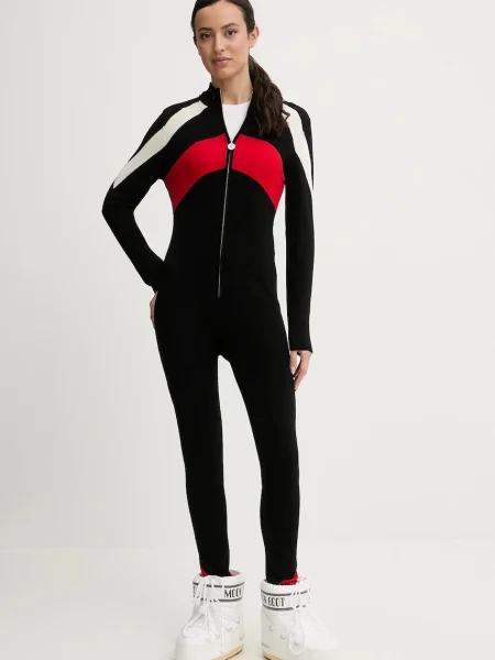 Volnen kombinezon Perfect Moment Tignes črna