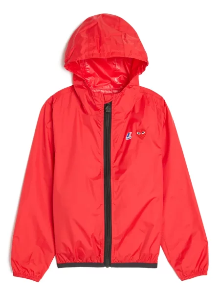 Kurtka dziecięca Comme Des Garcons Play czerwona