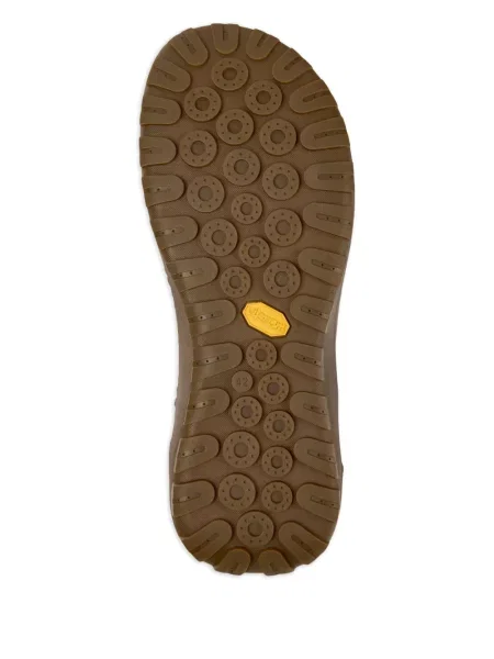 Gulerat sneakerși Camper din piele maro