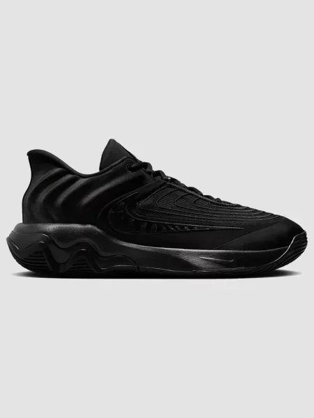 Кожаные повседневные кроссовки Nike Zoom черные