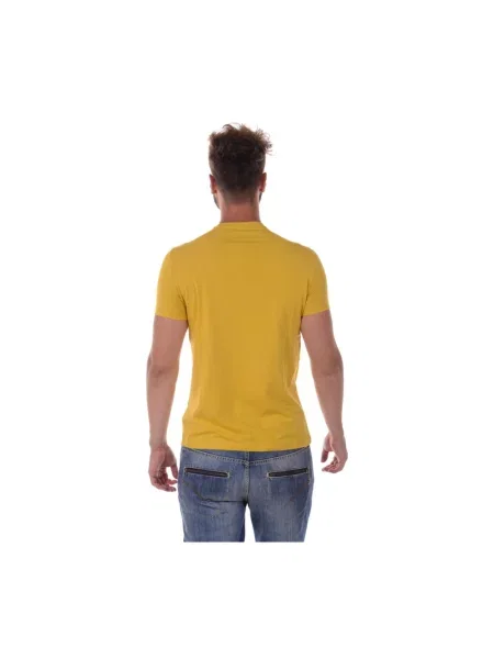 Koszulka Armani Jeans casual żółta