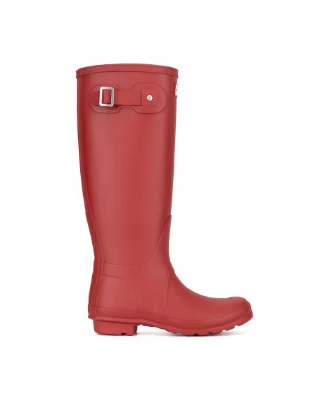 Gumijasti škornji Hunter rdeča