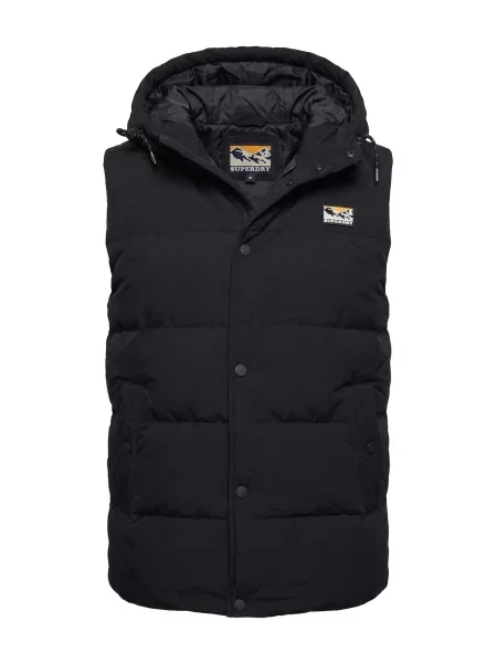 Superdry & Co Vestă Everest' negru