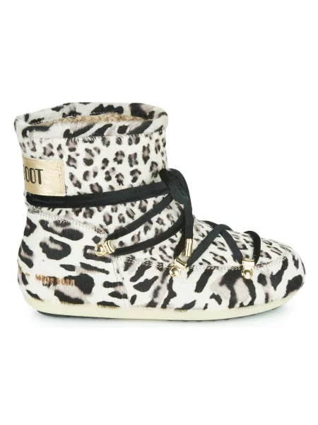 Pantofi Moon Boot cu imprimeu animal print