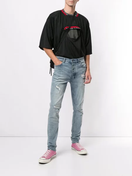 Fotbal tricou Martine Rose negru
