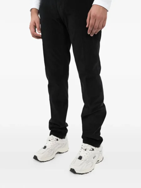 Pantaloni Incotex de catifea cord negru