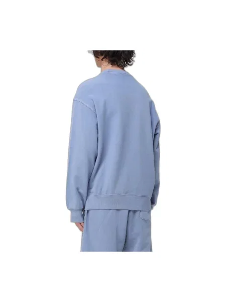 Bluza Carhartt Wip z logo niebieska