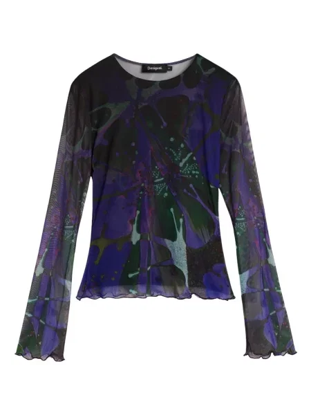 Pöttyös ruha Desigual lila