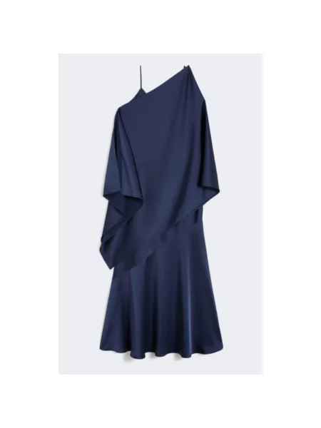 Sukienka wieczorowa Weekend Max Mara niebieska