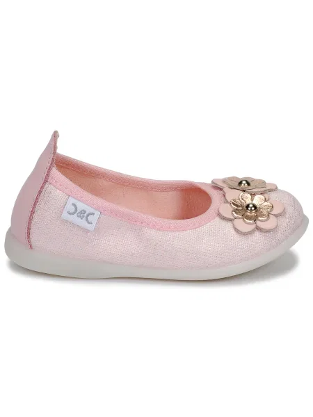 Pantofi copii Citrouille Et Compagnie roz