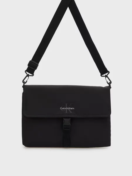 Сумка для ноутбука Calvin Klein с ремешками черная
