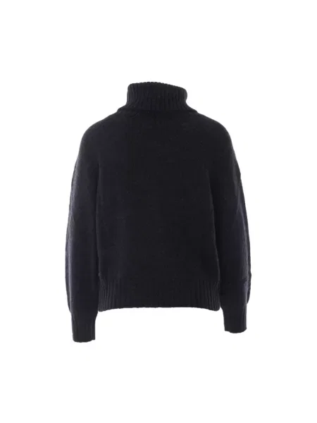Sweter z golfem Alpha Studio do golfa czarny
