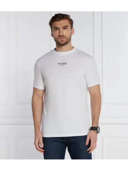 Karl Lagerfeld Tricou alb