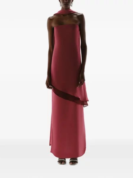 Rochie Baobab fără bretele roșu