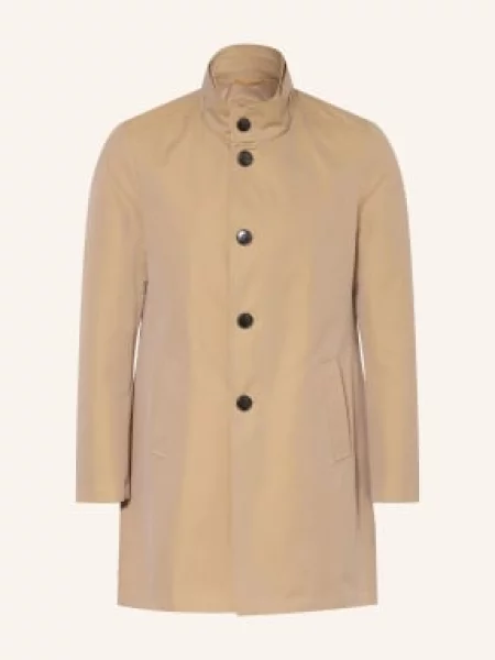 Strokesman's Plášť Foreman S Odnímatelným Krytem béžová
