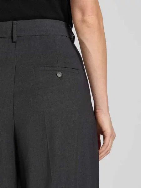 Szeroka spodnie z czystej żywej wełny model ADELFI' Weekend Max Mara