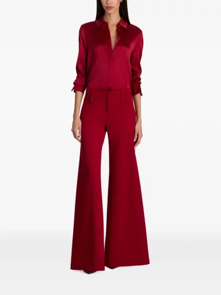 Pantaloni Alice + Olivia roșu