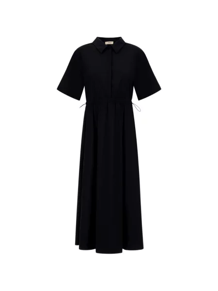 Gulerat rochie tip cămașă Herno negru